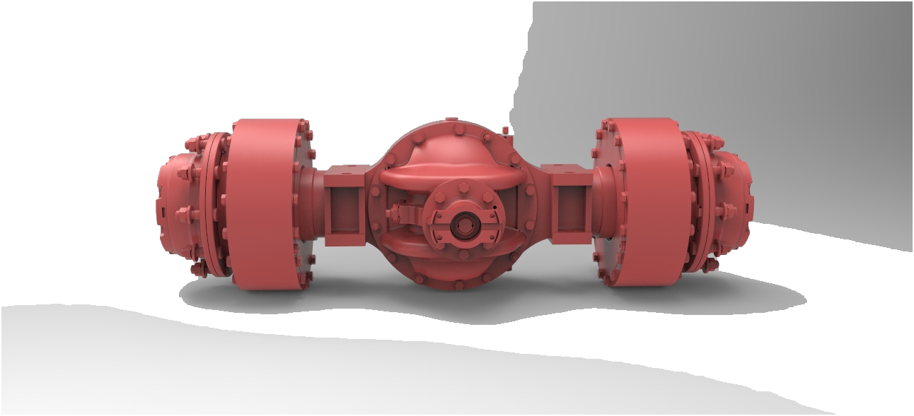 MPR71 axle